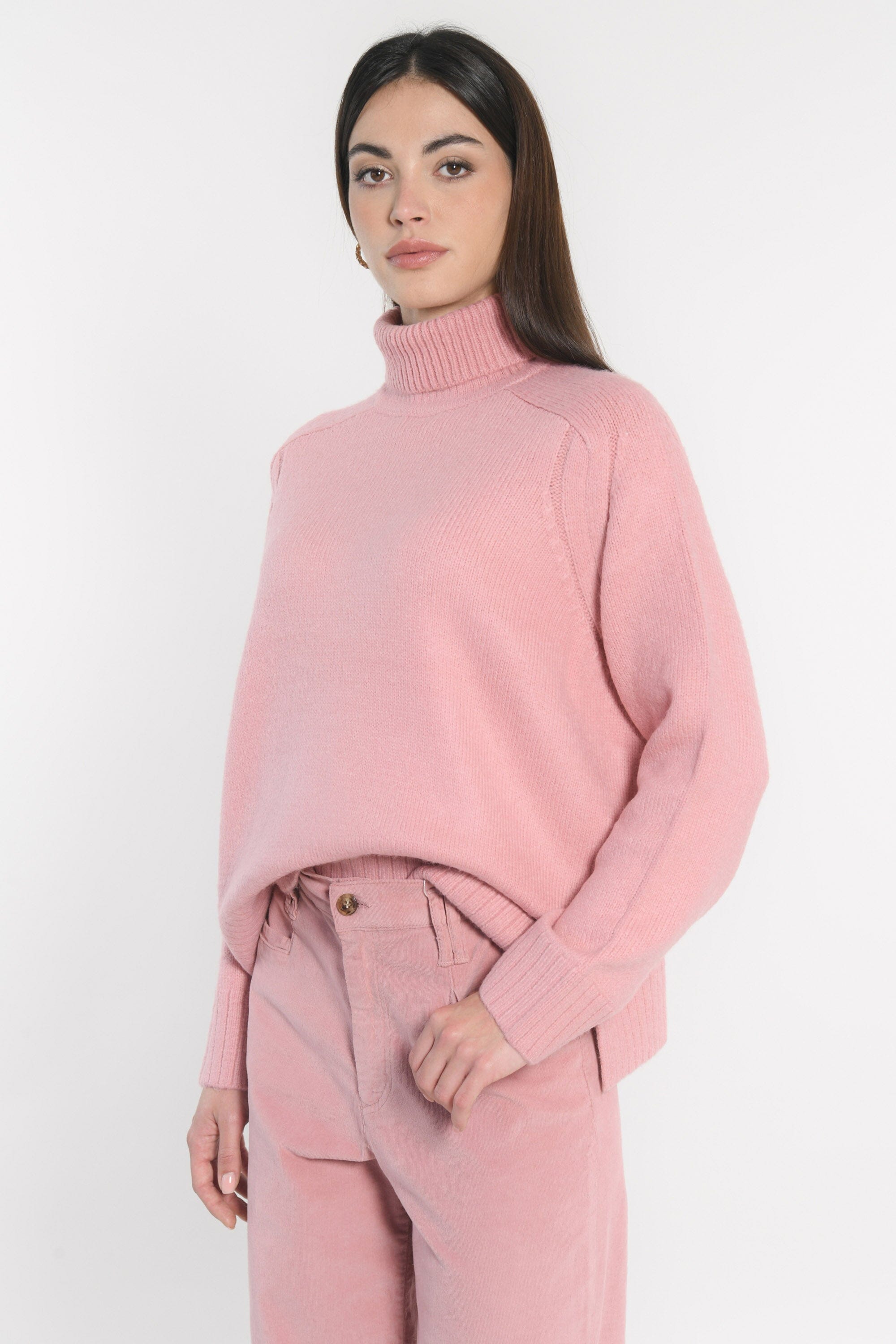 PULL COL ROULÉ JOANA BOIS DE ROSE PULL KOOKAI Mode Kookai