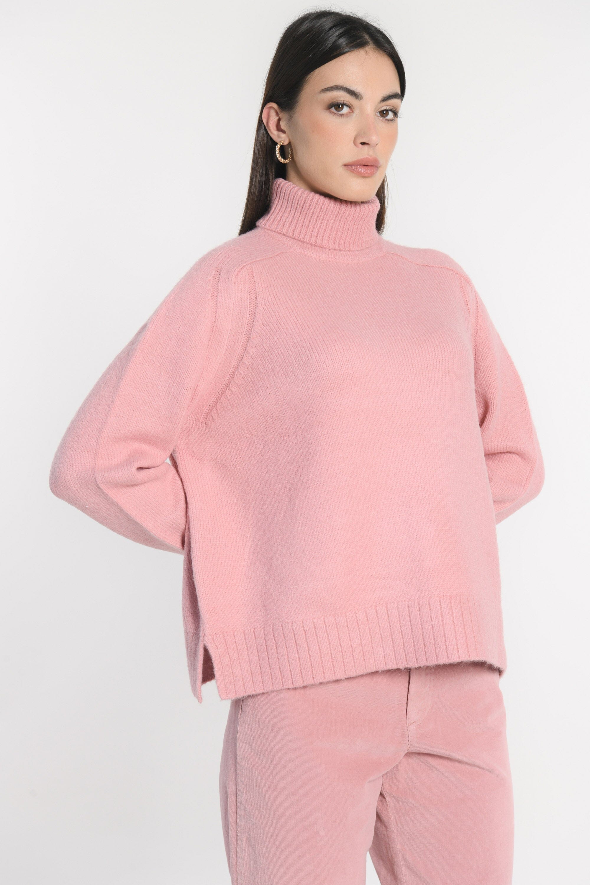 PULL COL ROULÉ JOANA BOIS DE ROSE PULL KOOKAI Mode Kookai