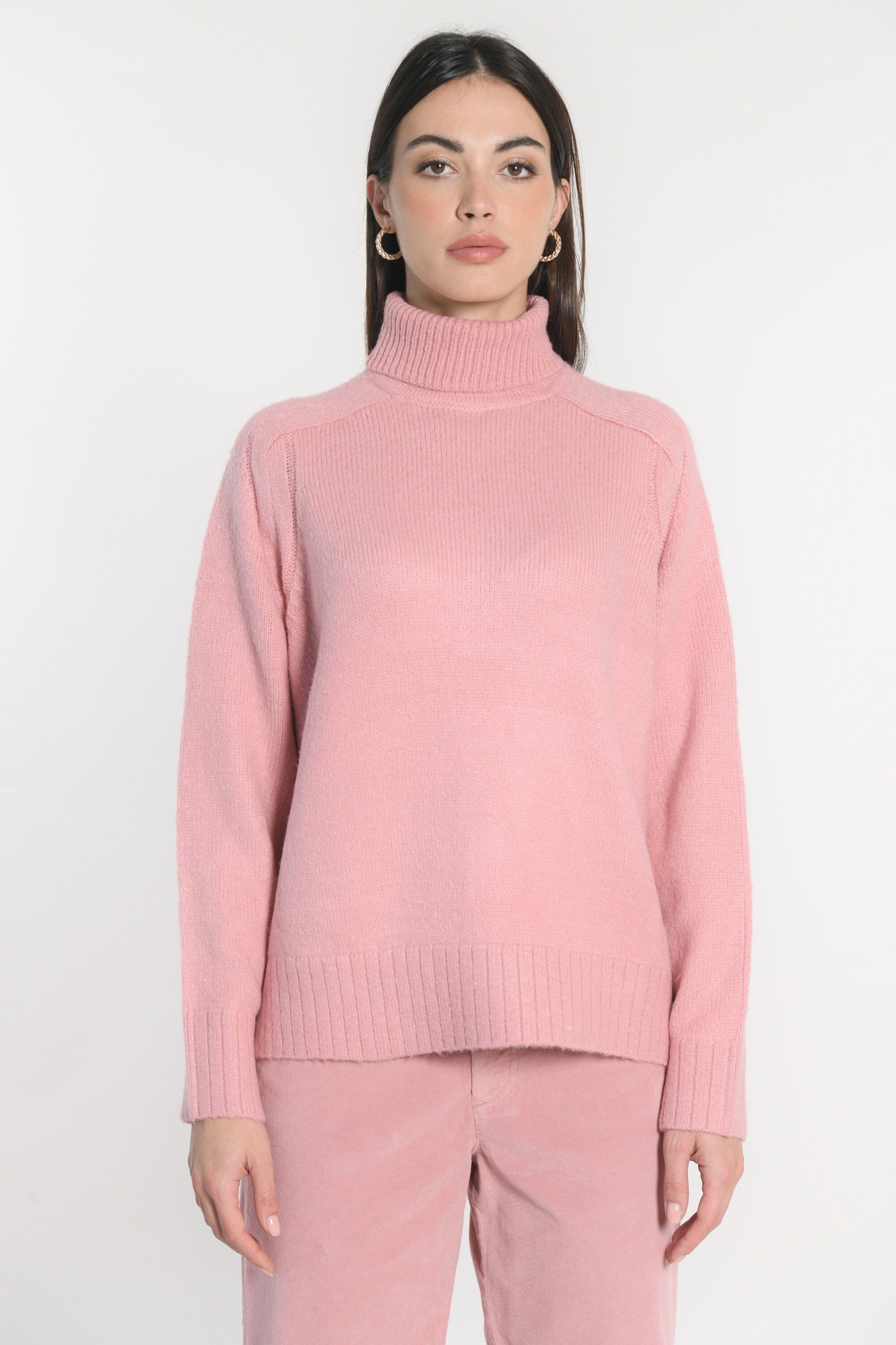 PULL COL ROULÉ JOANA BOIS DE ROSE PULL KOOKAI Mode Kookai