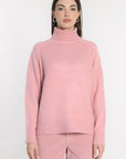 PULL COL ROULÉ JOANA BOIS DE ROSE PULL KOOKAI Mode Kookai