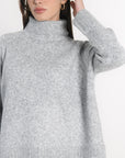 PULL COL ROULÉ JOANA GRIS CHINÉ PULL KOOKAI Mode Kookai