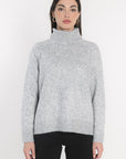 PULL COL ROULÉ JOANA GRIS CHINÉ PULL KOOKAI Mode Kookai