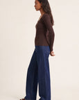 PULL COL U - D-BAYRON - BRUN PULL NEW KOOKAI Mode Kookai