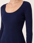 PULL COL U - D-BAYRON - MARINE PULL NEW KOOKAI Mode Kookai