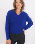 PULL COL V - B-ANITA - COBALT PULL NEW KOOKAI Mode Kookai