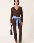 PULL COL V - D-CURT - CHOCOLAT PULL NEW KOOKAI Mode Kookai
