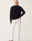 PULL COL V - D-CURT - NOIR PULL NEW KOOKAI Mode Kookai