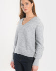 PULL COL V - DANNA - GRIS CHINE PULL KOOKAI Mode Kookai