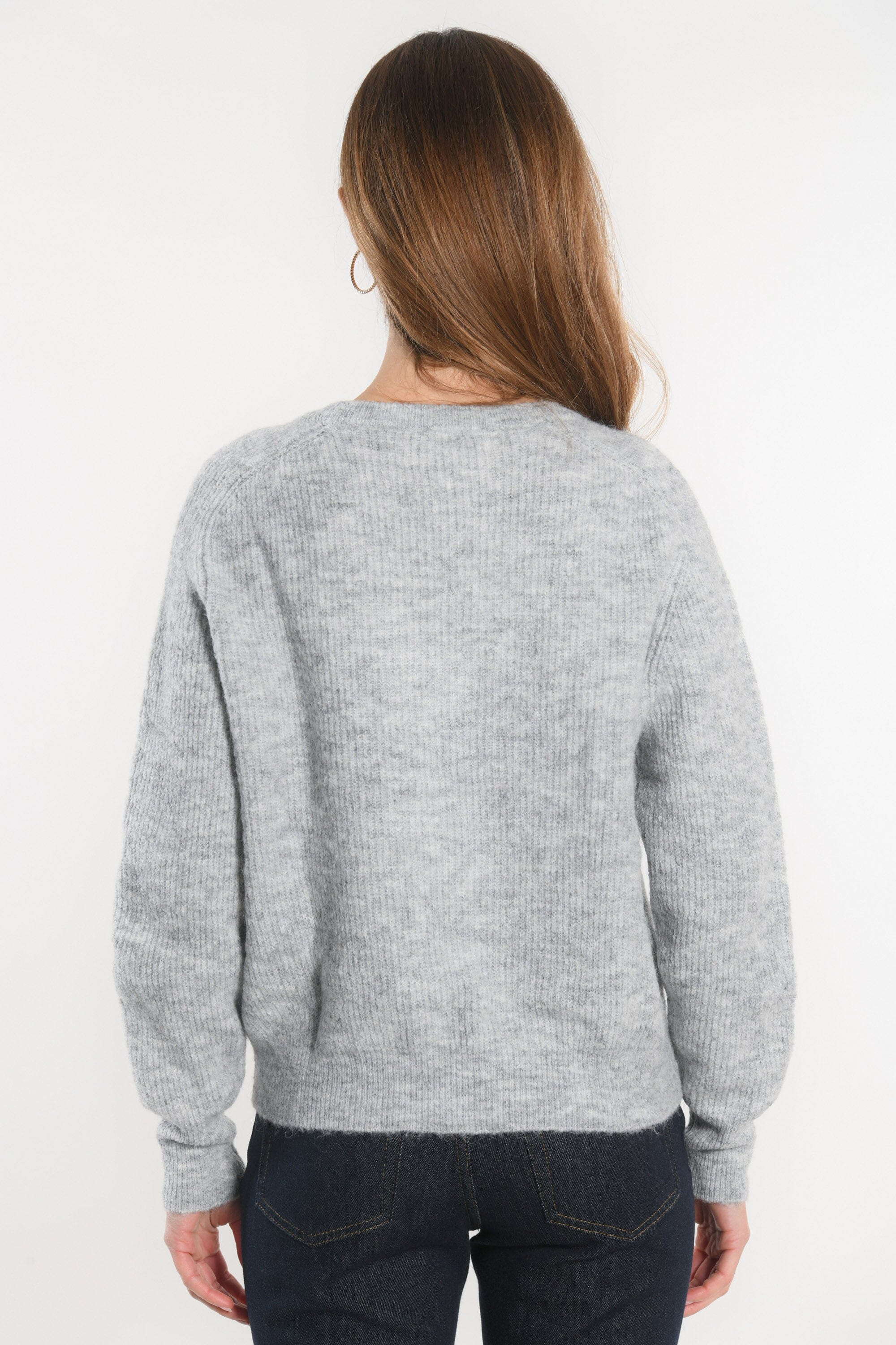 PULL COL V - DANNA - GRIS CHINE PULL KOOKAI Mode Kookai