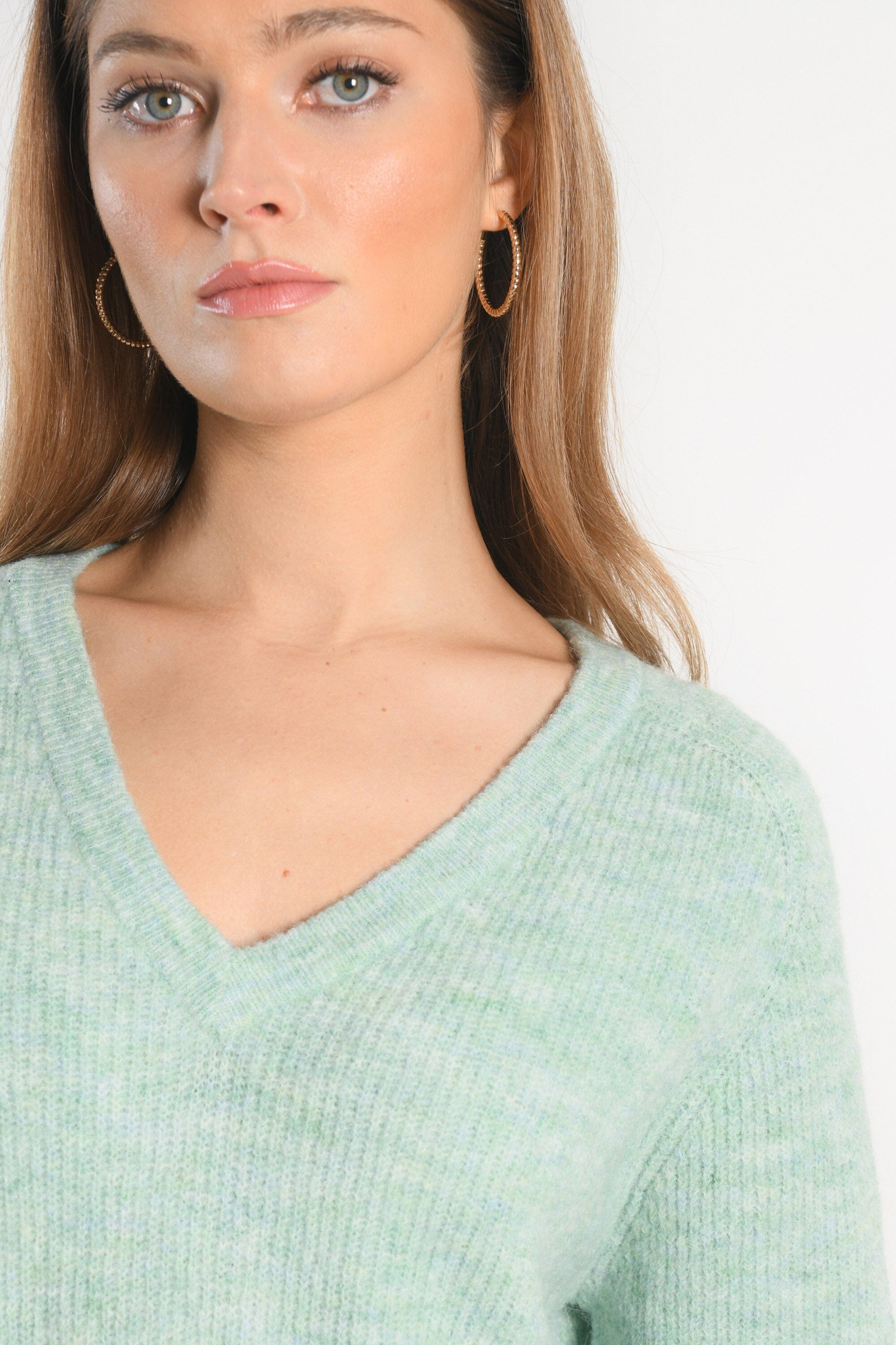 PULL COL V - DANNA - VERT AMANDE PULL KOOKAI Mode Kookai