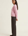 PULL COL V - DARI - ROSE/ECRU PULL NEW KOOKAI Mode Kookai