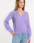 PULL COL V - DAYANA - LILAS PULL KOOKAI Mode Kookai