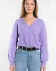PULL COL V - DAYANA - LILAS PULL KOOKAI Mode Kookai
