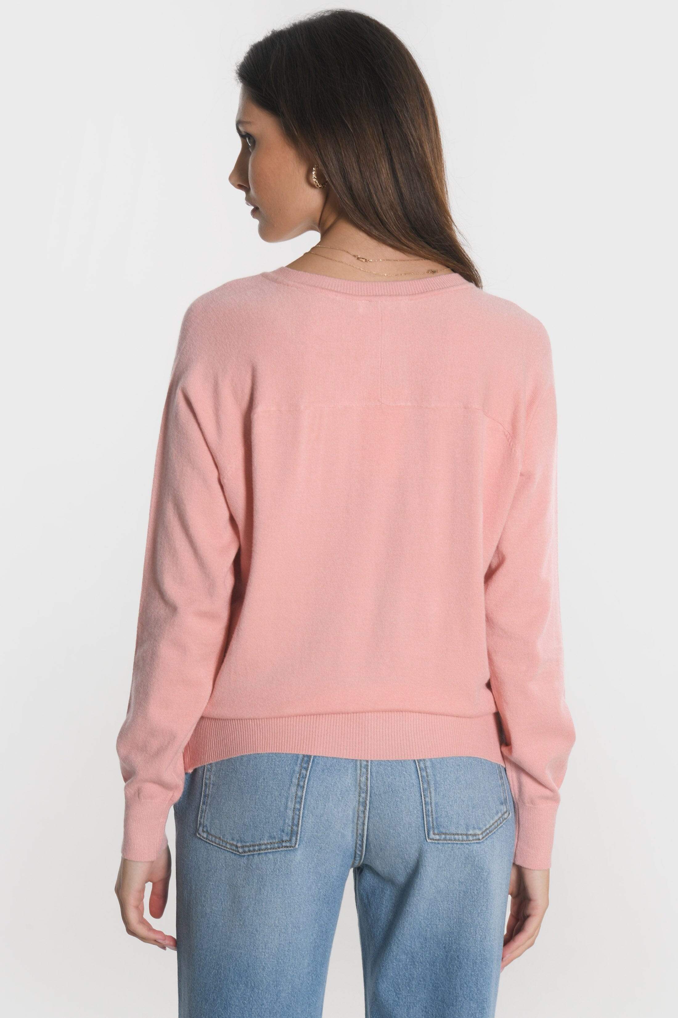 PULL COL V NOLWENN MELLOW ROSE PULL KOOKAI Mode Kookai