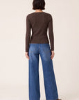 PULL FANTAISIE - DARYL - BROWN PULL NEW KOOKAI Mode Kookai