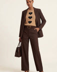 PULL MANCHES COURTES - DARLINGTON - CAMEL PULL NEW KOOKAI Mode Kookai