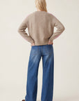 PULL MANCHES RAYEES - DARI - BEIGE/ROSE PULL NEW KOOKAI Mode Kookai