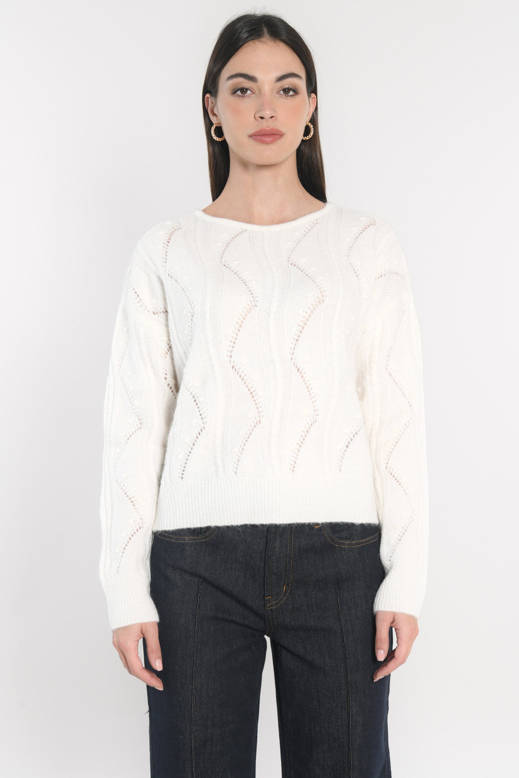 PULL MONICA ÉCRU PULL KOOKAI Mode Kookai