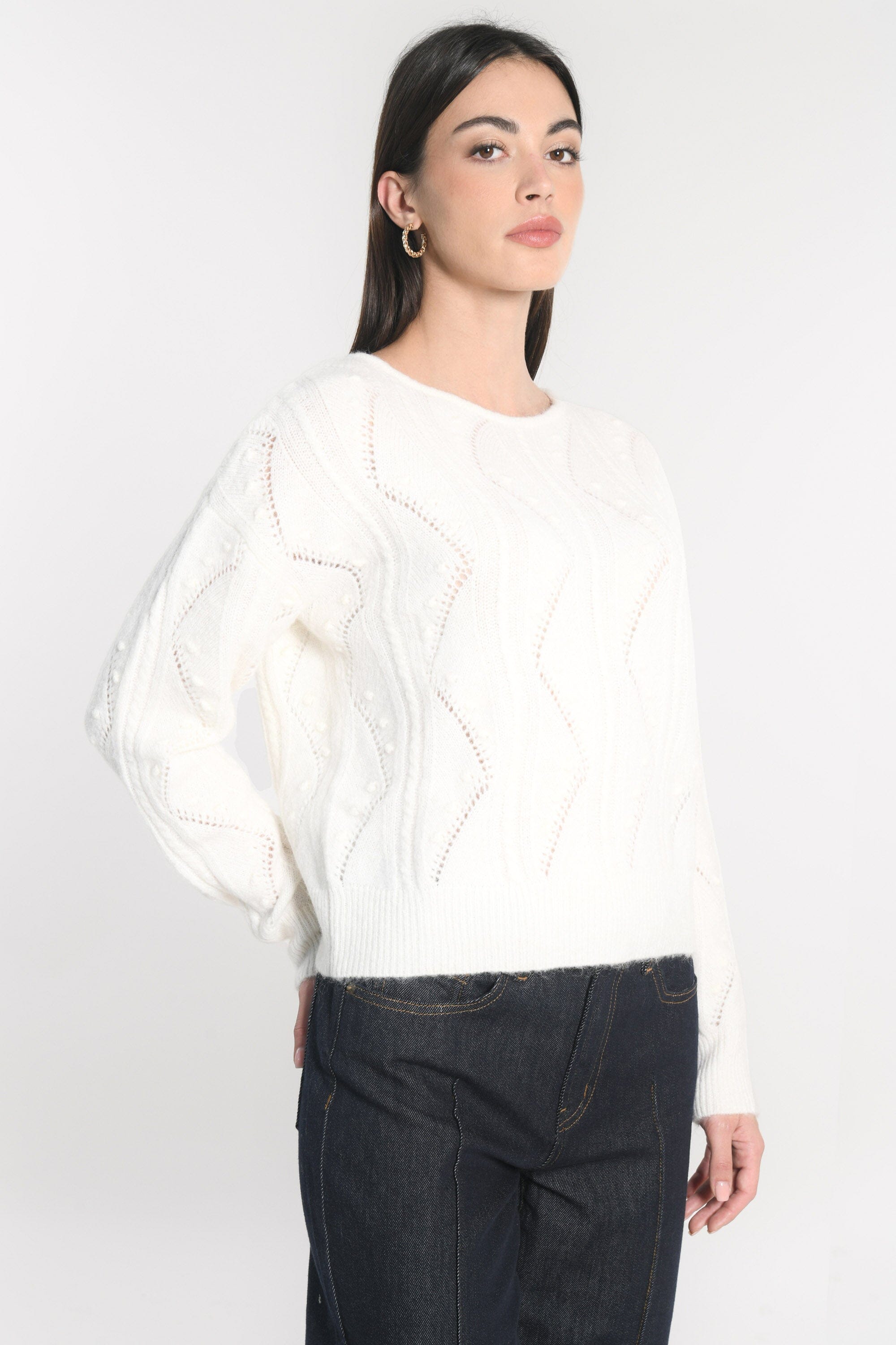 PULL MONICA ÉCRU PULL KOOKAI Mode Kookai