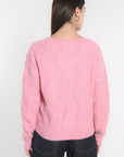PULL MONICA ROSE POUDRÉ CHINÉ PULL KOOKAI Mode Kookai