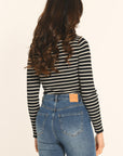 PULL - NAVY/ÉCRU - ALIDA PULL KOOKAI Mode Kookai