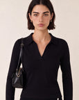 PULL POLO - D-CRISTINA - NOIR PULL NEW KOOKAI Mode Kookai