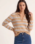 PULL POLO - DANITA - CAMEL PULL NEW KOOKAI Mode Kookai