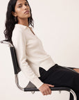 PULL POLO - DOROTHEE - ECRU PULL NEW KOOKAI Mode Kookai