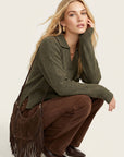 PULL POLO - DOROTHEE - KAKI PULL NEW KOOKAI Mode Kookai