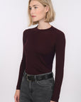 PULL RAS DE COU - B-OLYMPE - BORDEAUX PULL NEW KOOKAI Mode Kookai