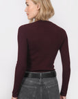 PULL RAS DE COU - B-OLYMPE - BORDEAUX PULL NEW KOOKAI Mode Kookai