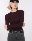 PULL RAS DE COU - B-OLYMPE - BORDEAUX PULL NEW KOOKAI Mode Kookai