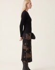 PULL RAS DE COU - B-OLYMPE - NOIR PULL NEW KOOKAI Mode Kookai