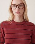 PULL RAS DE COU RAYE - OLYMPE - BLUSH PULL NEW KOOKAI Mode Kookai