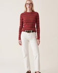 PULL RAS DE COU RAYE - OLYMPE - BLUSH PULL NEW KOOKAI Mode Kookai