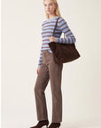 PULL RAS DE COU RAYE - OLYMPE - CIEL PULL NEW KOOKAI Mode Kookai
