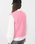 PULL SANS MANCHE - BAMBI - ROSE PULL NEW KOOKAI Mode Kookai