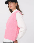 PULL SANS MANCHE - BAMBI - ROSE PULL NEW KOOKAI Mode Kookai
