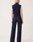 PULL SANS MANCHE - DALLIE - MARINE PULL NEW KOOKAI Mode Kookai