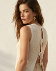 PULL SANS MANCHES - CASILA - ECRU PULL NEW KOOKAI Mode Kookai
