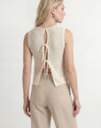 PULL SANS MANCHES - CASILA - ECRU PULL NEW KOOKAI Mode Kookai
