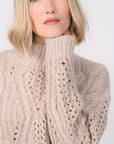 PULL TORSADE - BAYA - TAUPE PULL NEW KOOKAI Mode Kookai