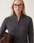 PULL ZIPPE - OLYMPE - ANTHRACITE PULL NEW KOOKAI Mode Kookai