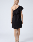 ROBE ASYMETRIQUE - CALETA - NOIR ROBE NEW KOOKAI Mode Kookai