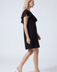 ROBE ASYMETRIQUE - CALETA - NOIR ROBE NEW KOOKAI Mode Kookai