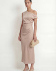 ROBE ASYMETRIQUE - CAPRI - ROSEE ROBE NEW KOOKAI Mode Kookai
