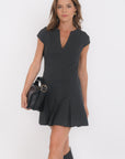 ROBE - BELLA - ANTHRACITE ROBE NEW KOOKAI Mode Kookai