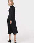 ROBE - BERGAMOTE - NOIR ROBE NEW KOOKAI Mode Kookai