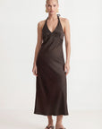 ROBE - CAPRI - CHOCOLAT ROBE NEW KOOKAI Mode Kookai