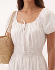 ROBE - CELIA - BLANC ROBE NEW KOOKAI Mode Kookai